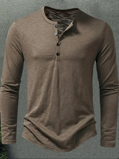 Zekeriya – Langarmhemd mit Knöpfen