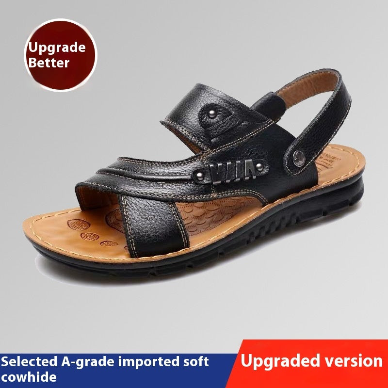 Grant – Herrensandalen aus Premium-Veganleder für den Sommer