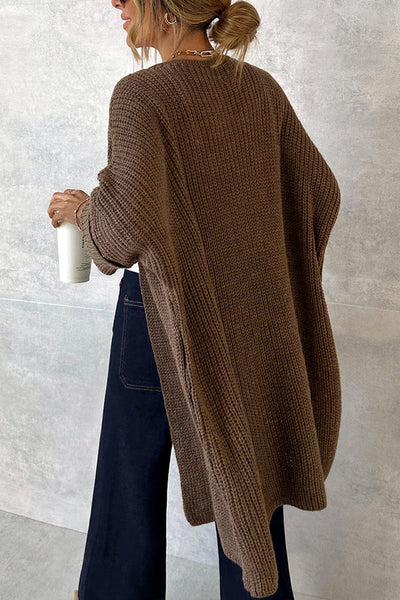 Piper® | Braune Strickjacke