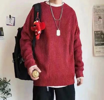 Kuscheliger Pullover für Männer