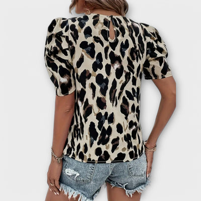Damen Bluse mit Allover-Print - Miralyn
