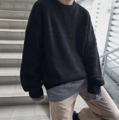 Kuscheliger Pullover für Männer