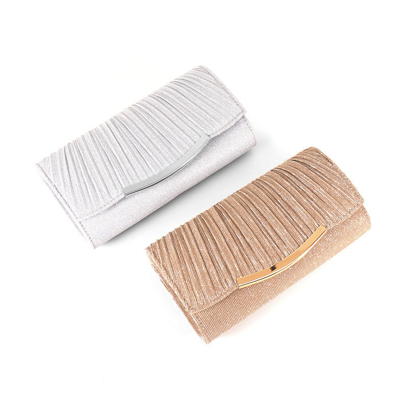 Diana – Damen Abendtasche in Einfarbig mit Kettenriemen