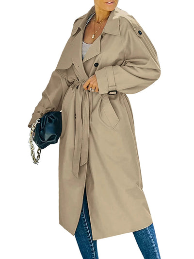 Trenchcoat mit Doppelknopfleiste für Frauen