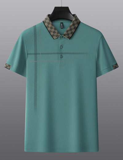 Benjamin – Stickerei-Poloshirt mit kurzem Ärmel für Herren