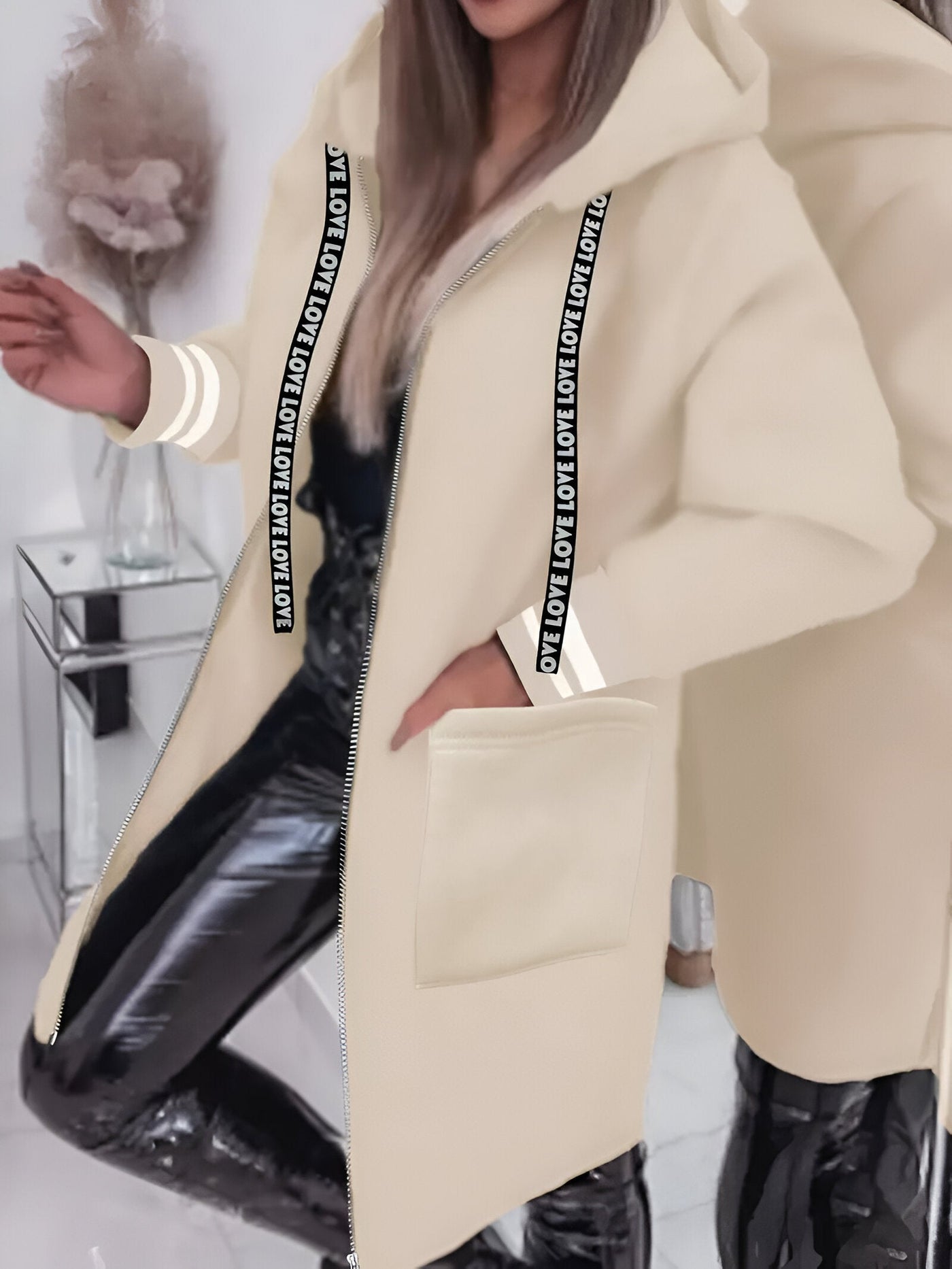 Carmen | Casual Zip-Up Hooded Jacket für Herbst & Winter