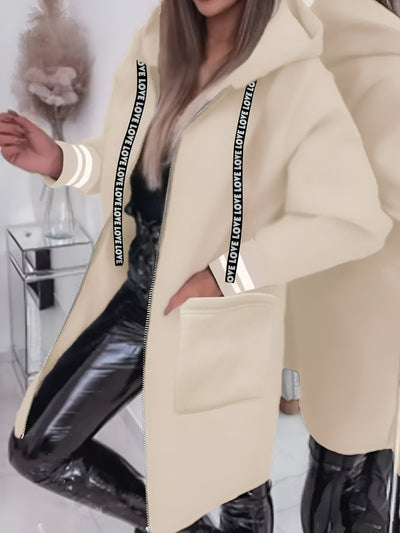 Carmen | Casual Zip-Up Hooded Jacket für Herbst & Winter