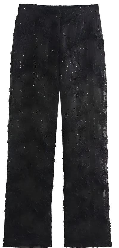 Flora | Elegantes 2-teiliges Set mit Pailletten für Damen