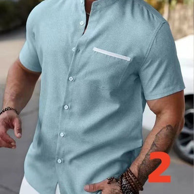 Daniel – 3D Digital Bedrucktes Hemd mit Vier Seiten