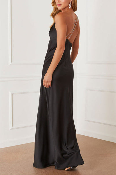 Genevieve® | Zaine One-Shoulder-Maxikleid