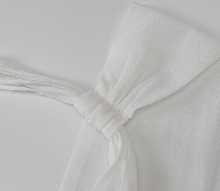 Anna – Tunika mit Fischgrätenmuster und Neckholder