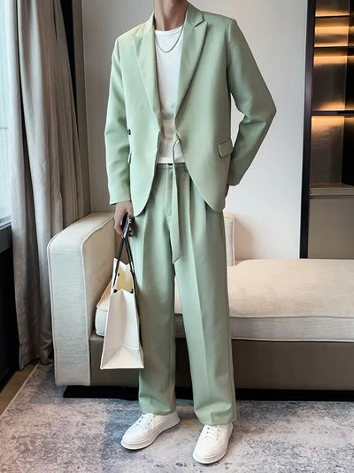 Lässiger Zweiteiler Anzug für Männer