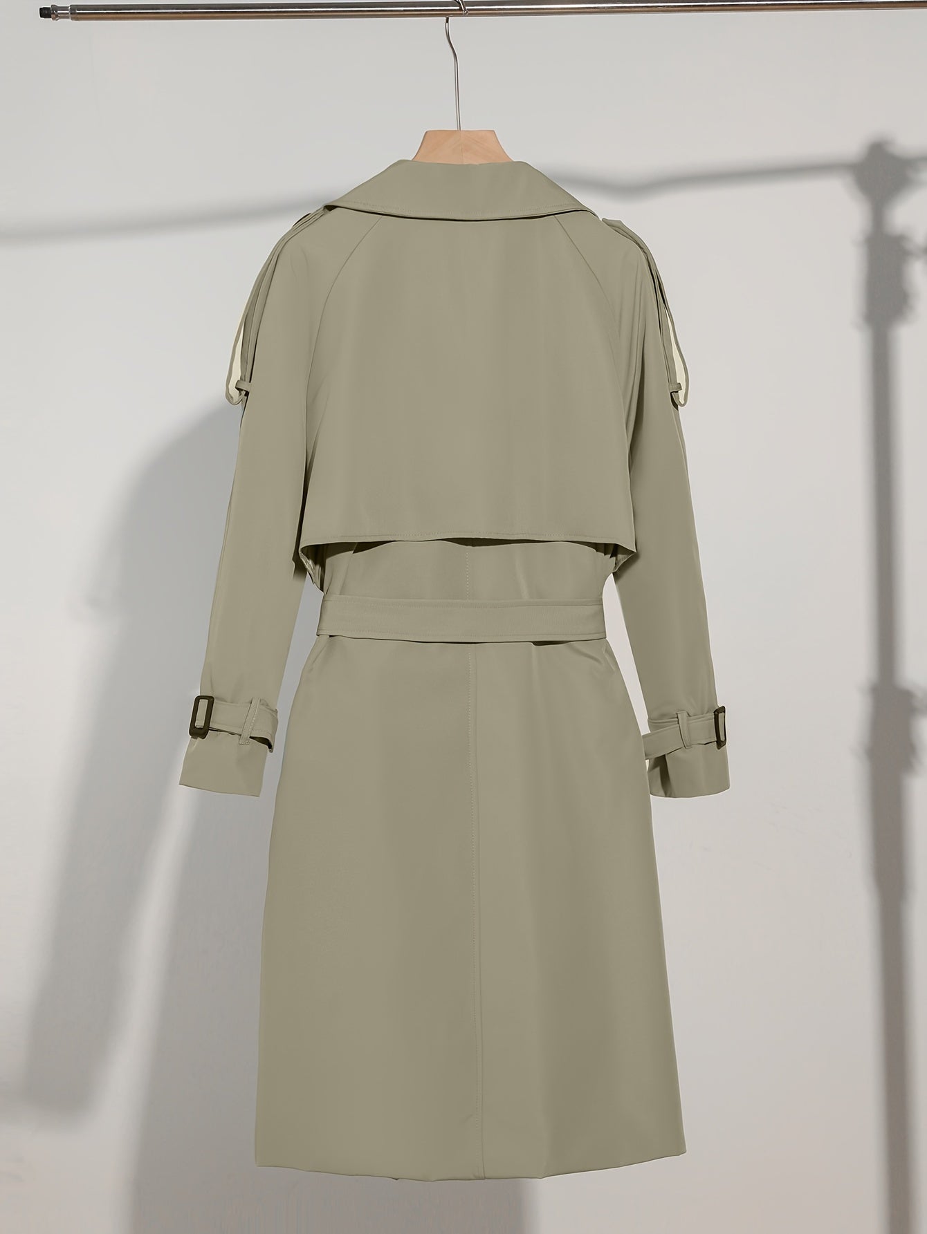Eleganter Langarm-Trenchcoat für Damen