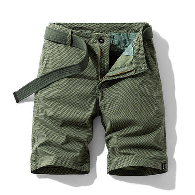 Trevor – Sommer Herren Retro Gestreifte Cargo-Shorts