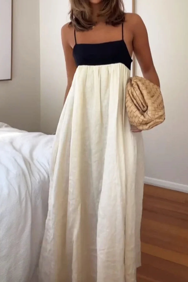 Justina® | Lässiges Colorblock-Sling-Kleid