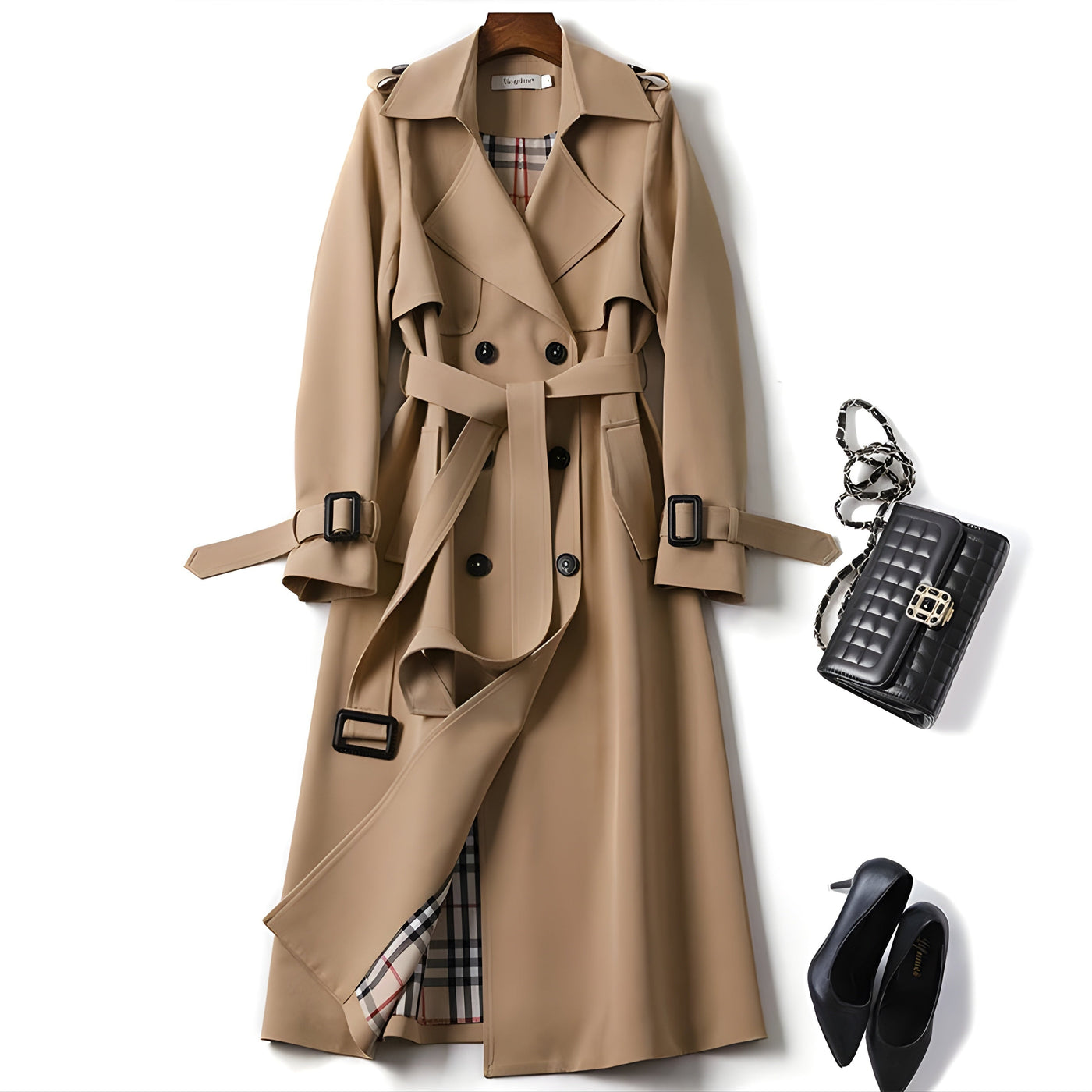 Sarah™ | Stilvoller eleganter Trenchcoat