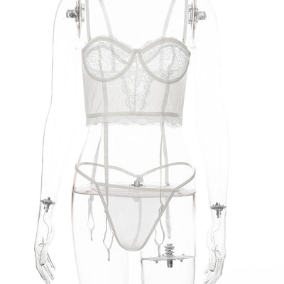 Samantha – Verführerisches Spitzen-Dessous-Set für Damen