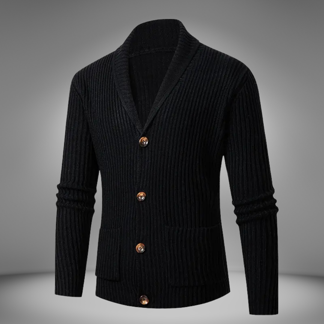 Strick-Cardigan mit Relaxed Fit für Herren