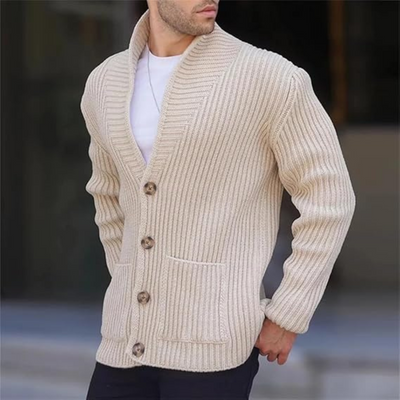 Strick-Cardigan mit Relaxed Fit für Herren