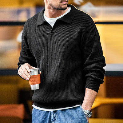 Retro Rollkragenpullover für Herren