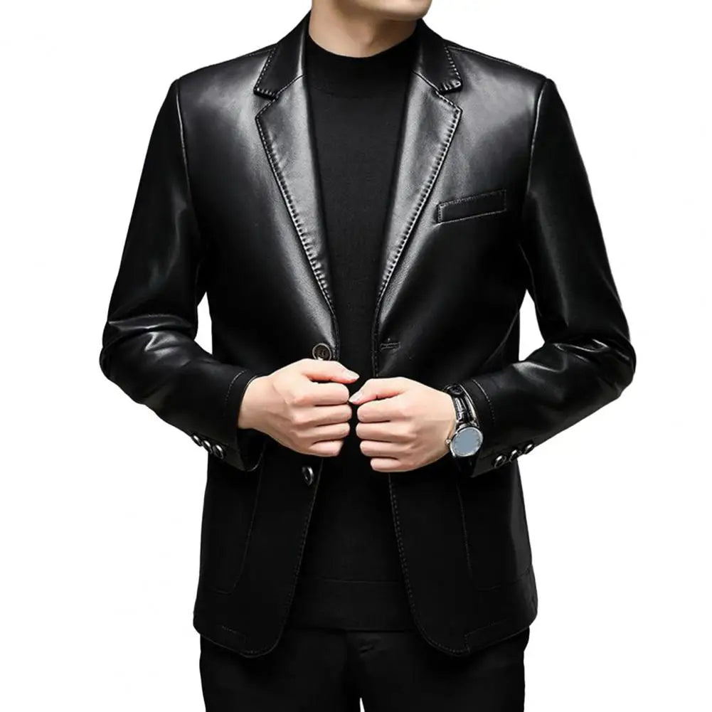 Klassischer Blazer mit Knopfleiste für Männer