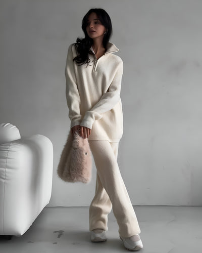 Liesl | Bequemes & Stylisches Zweiteiliges Trainingsanzug-Set