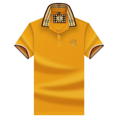 Alwin | Besticktes Herren Rollkragen-Polohemd