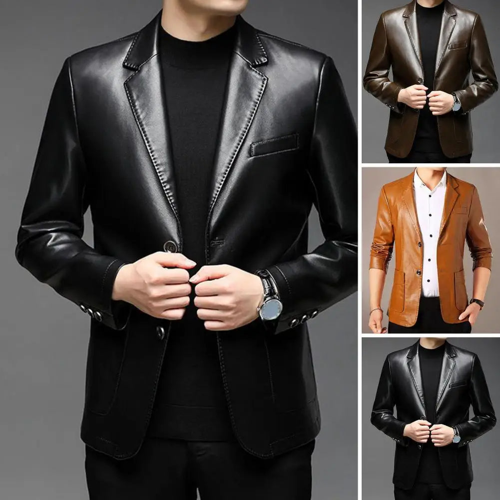 Klassischer Blazer mit Knopfleiste für Männer