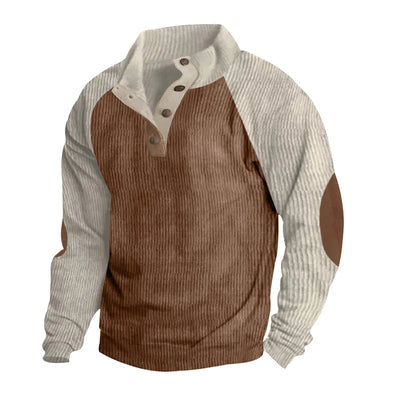 Lässiger Kordpullover für Herren