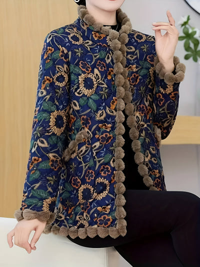 Brandis | Elegante Floral Print Jacke