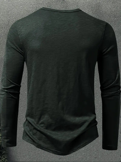 Zekeriya – Langarmhemd mit Knöpfen