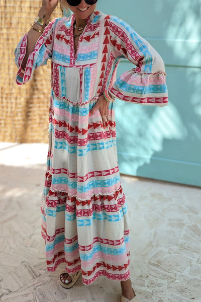 Flavia® | Herbstliches Tunikakleid