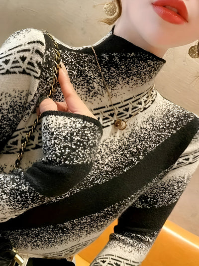 Jolina | Eleganter gestreifter Pullover