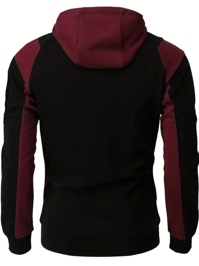 Langarm-Kapuzenpullover für Männer