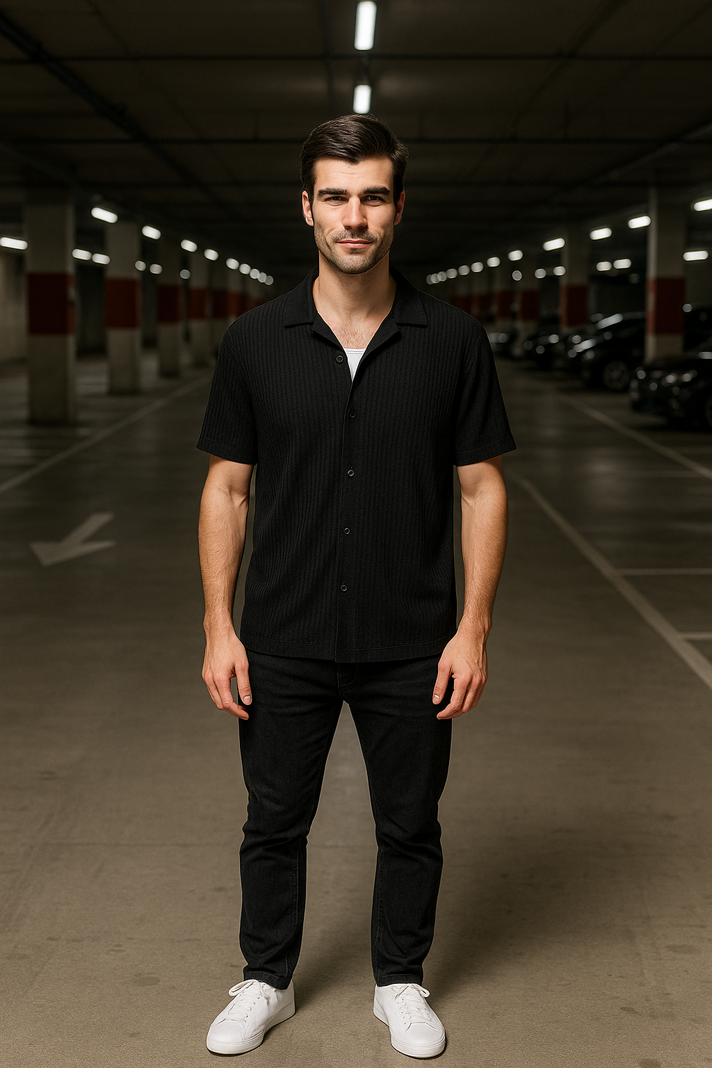 Sandro – Das kurzarmhemd für männer mit lässigem stil und sommerlichem flair