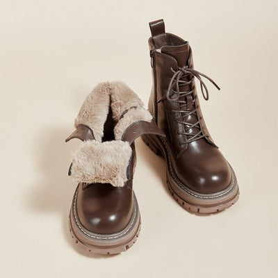 Ron – Retro Britische Herrenplattform-Knöchelstiefel