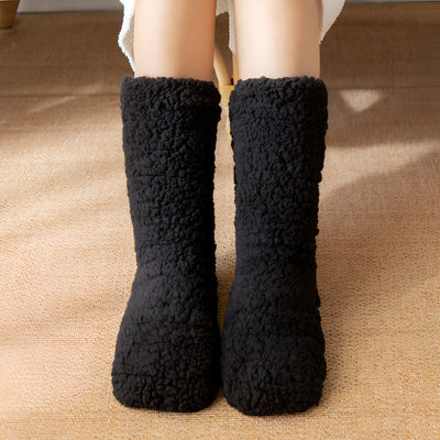 Caroline | Kuschelige Samt-Fleece-Socken für Damen
