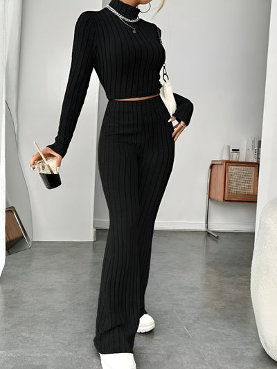 Verena | Bequemes & Stylisches Strick-2-Teiliges Set