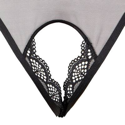 Barbara – Eng anliegender Jumpsuit mit tiefem V-Ausschnitt