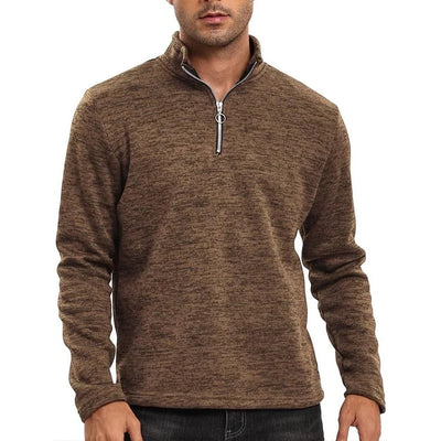 Pullover mit halbem Reißverschluss für Männer