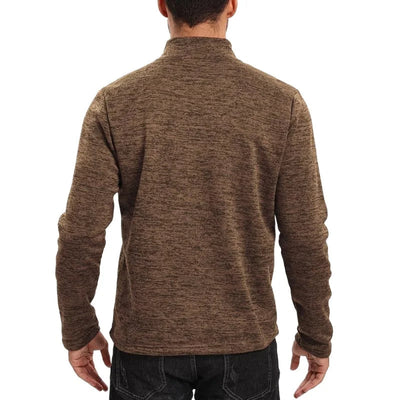 Pullover mit halbem Reißverschluss für Männer
