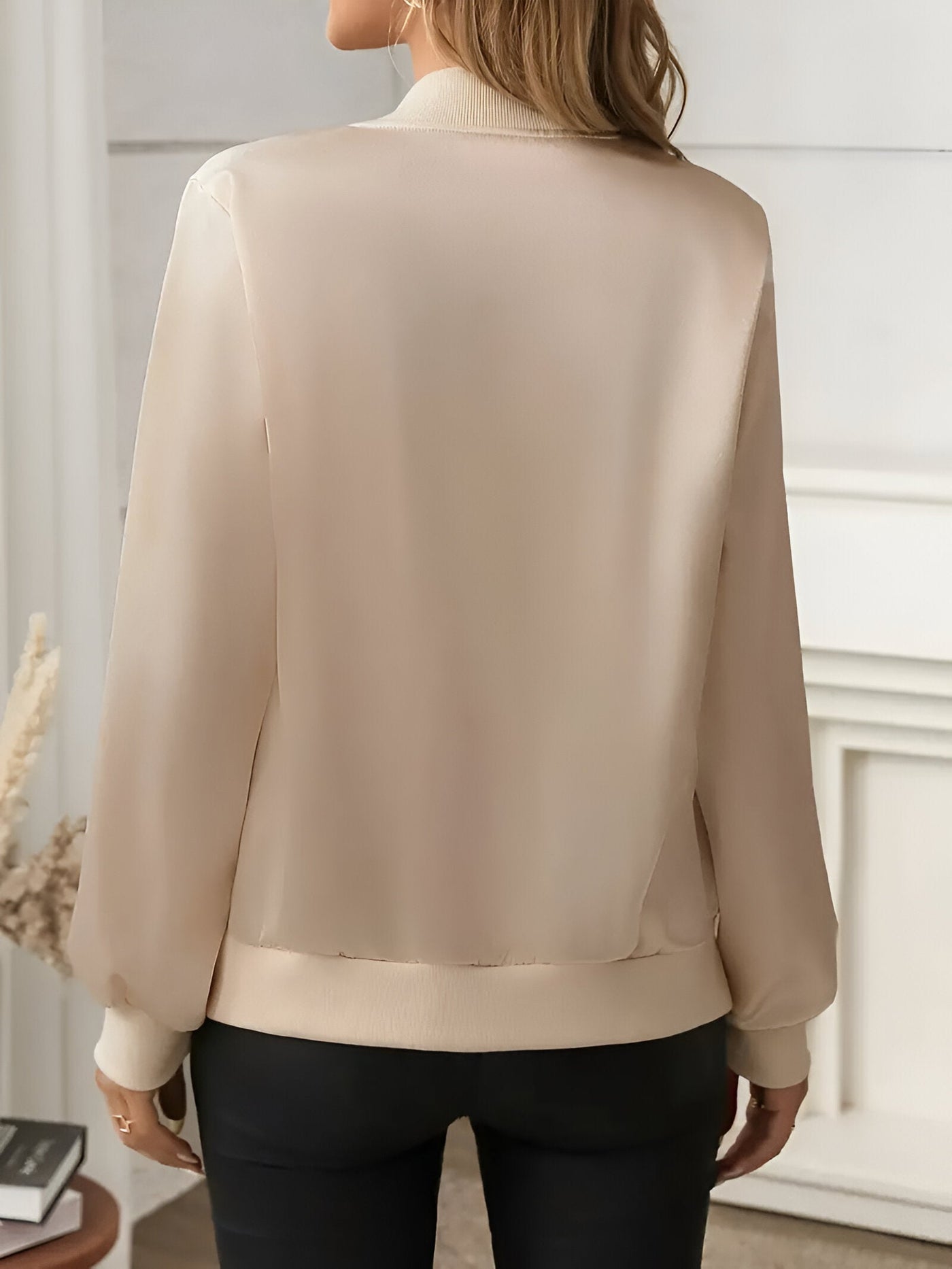 Rosi | Lässige Zipperjacke mit Baseballkragen