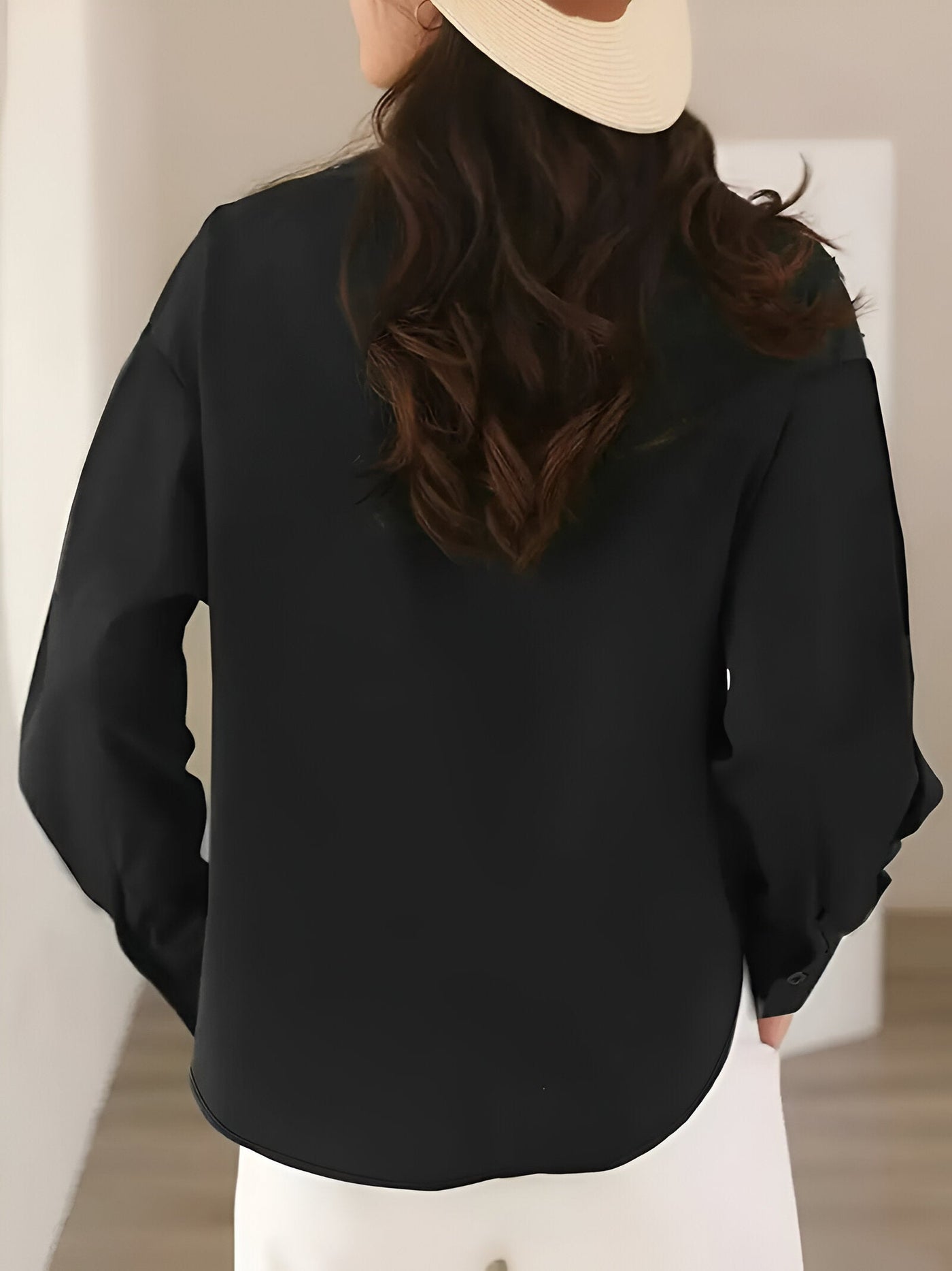 Mathildis | Elegantes Sika-Hirsch Digitaldruck-Top