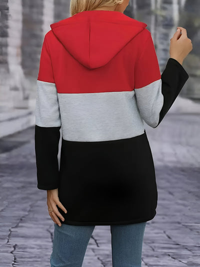 Franziska | Color Block Kapuzenjacke