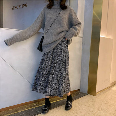 Ann – Luftiger Damenrock mit Blumenmuster