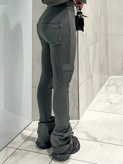 Nicole | Bequeme High-Waist Flare-Leggings