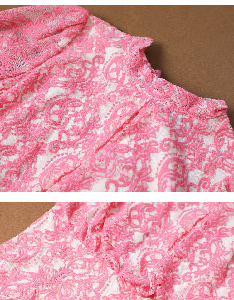 Diana – Hochwertiger Spitzenrock mit Stickerei