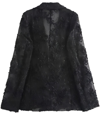 Flora | Elegantes 2-teiliges Set mit Pailletten für Damen