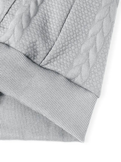 Justus – Langärmeliger Strickpullover Mit Kapuze