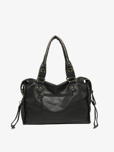 Damen elegante schwarze Umhängetasche | Designer